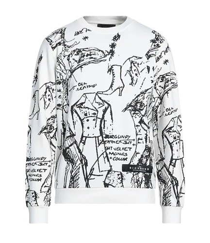 John richmond maglia felpa - john,
