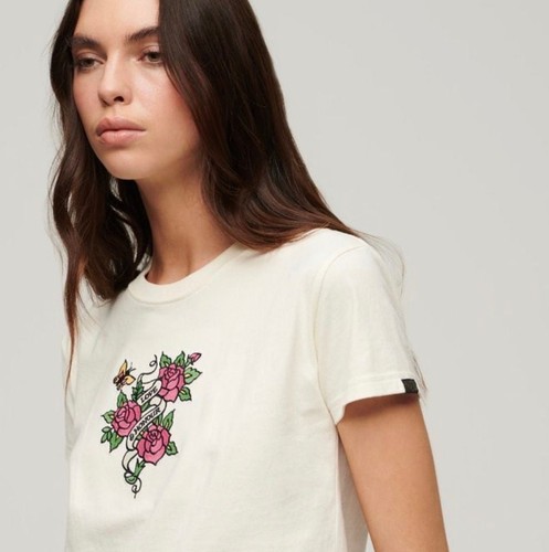 Superdry donna tattoo rose - tattoo,