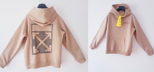 Felpa off white signature - felpa,