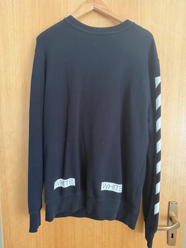 Felpa girocollo off white - girocollo, off-white