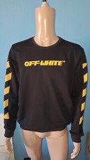 OFF WHITE MAGLIA UOMO NERA